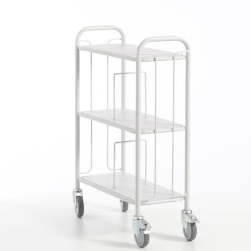 Rollcart Bürowagen, Traglast 150 kg, 3 Etagen