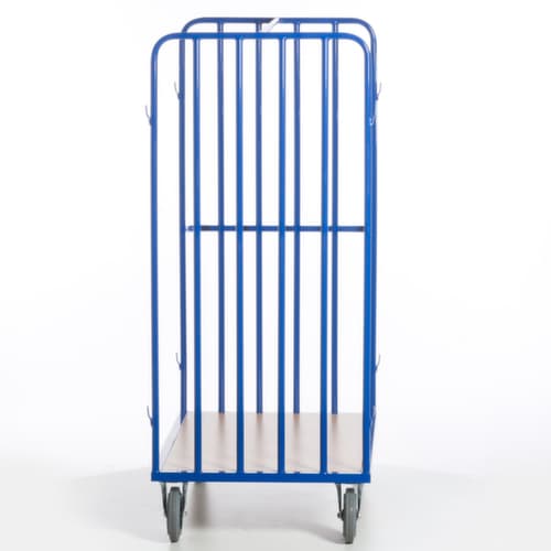 Rollcart Paketwagen mit Stahlrohrwänden