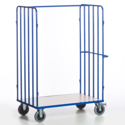 Rollcart Paketwagen mit Stahlrohrwänden