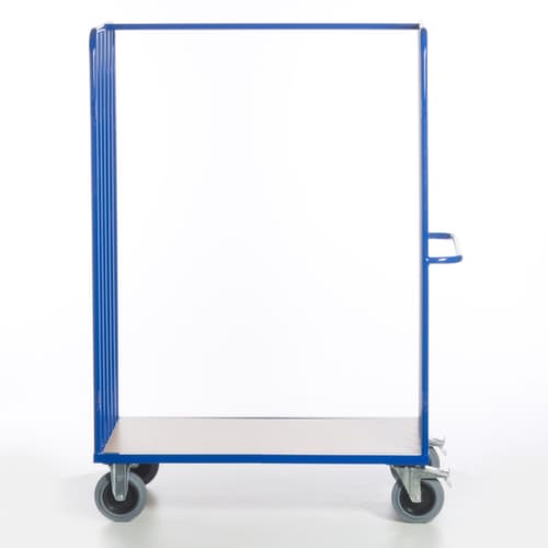 Rollcart Paketwagen mit Stahlrohrwänden