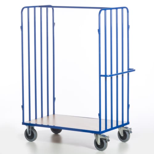Rollcart Paketwagen mit Stahlrohrwänden
