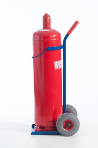 Rollcart Flaschenkarre, für 1 x 33 kg Propangas Flasche, Luft-Bereifung