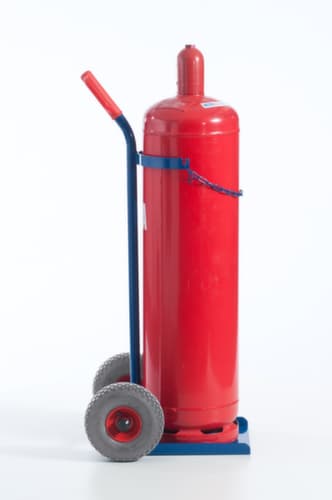 Rollcart Flaschenkarre, für 1 x 33 kg Propangas Flasche, Luft-Bereifung