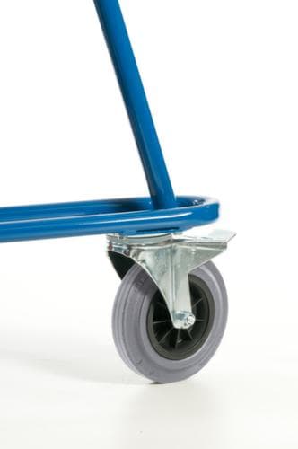 Rollcart Flaschenkarre mit Stützrad, für 2x40/50 l Flasche, Luft-Bereifung