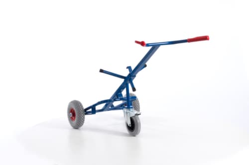Rollcart Fasskarre mit Stützrad, Traglast 250 kg, Luft-Bereifung