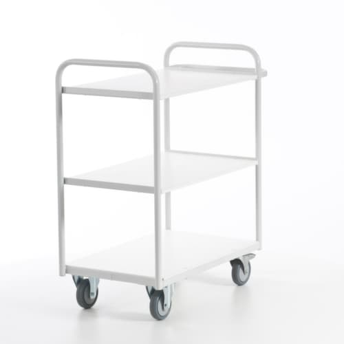 Rollcart Bürowagen, Traglast 150 kg, 3 Etagen