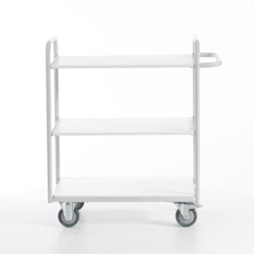 Rollcart Bürowagen, Traglast 150 kg, 3 Etagen