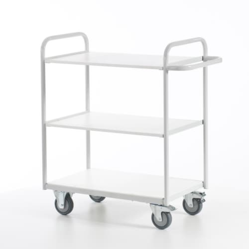 Rollcart Bürowagen, Traglast 150 kg, 3 Etagen