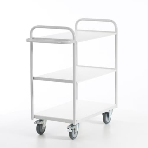 Rollcart Bürowagen, Traglast 150 kg, 3 Etagen