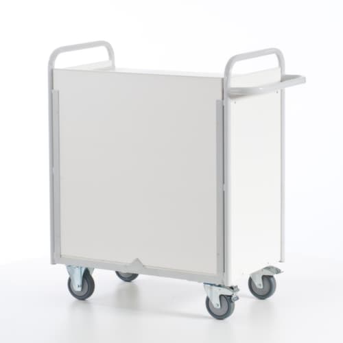 Rollcart Bürowagen, Traglast 150 kg, 3 Etagen