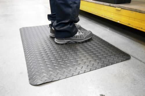 Selbstlöschender Arbeitsplatz-Bodenbelag Meterware, Breite 900 mm