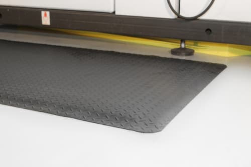 Selbstlöschender Arbeitsplatz-Bodenbelag Meterware, Breite 900 mm