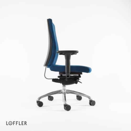 Löffler Drehstuhl Figo, blau