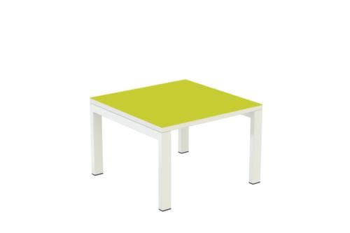 Paperflow Beistelltisch easyDesk, Höhe x Breite x Tiefe 400 x 600 x 600 mm, Platte grün