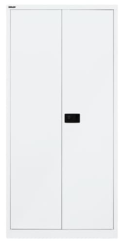 Bisley Aktenschrank Universal, 5 Ordnerhöhen, verkehrsweiß/verkehrsweiß