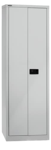 Bisley Aktenschrank Universal, 5 Ordnerhöhen, lichtgrau/lichtgrau