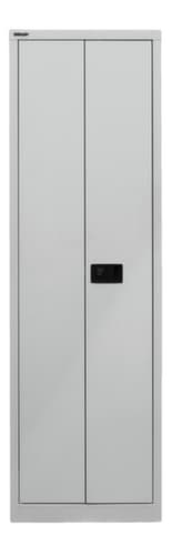 Bisley Aktenschrank Universal, 5 Ordnerhöhen, lichtgrau/lichtgrau