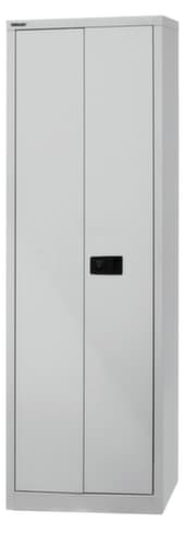 Bisley Aktenschrank Universal, 5 Ordnerhöhen, lichtgrau/lichtgrau