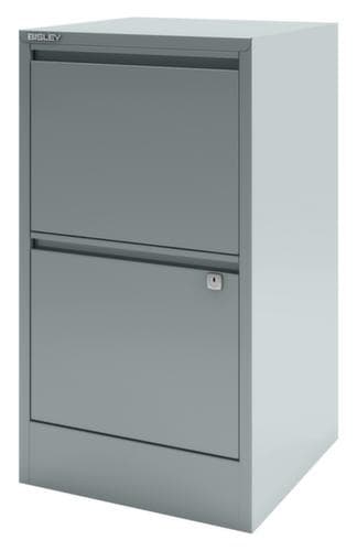 Bisley Hängeregistraturschrank Home Filer, 2 Auszüge, silber/silber