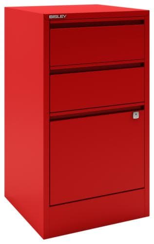 Bisley Hängeregistraturschrank Home Filer, 1 Auszüge, kardinalrot/kardinalrot