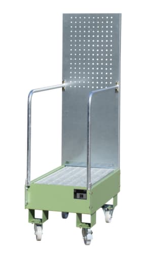 Bauer Fahrbare Auffangwanne LPW 60-3 mit Lochplatte