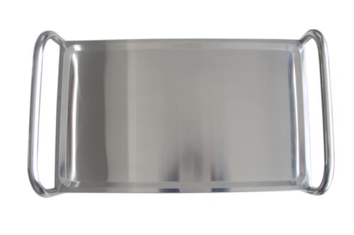 Edelstahl-Servierwagen, Traglast 150 kg, 3 Etagen