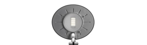 Dimmbare LED-Tischleuchte, Licht neutralweiß, silber