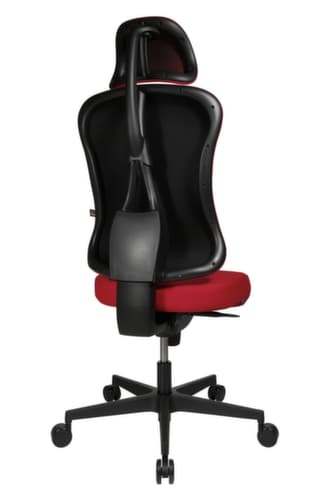 Topstar Bürodrehstuhl Art Comfort mit Kopfstütze, rot