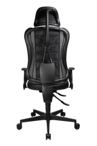 Topstar Bürodrehstuhl Sitness Racer RS mit AL "Q3" + KS mit Kopfstütze, schwarz