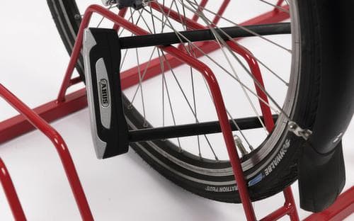 Fahrradständer EW 7004 mit Werbefläche