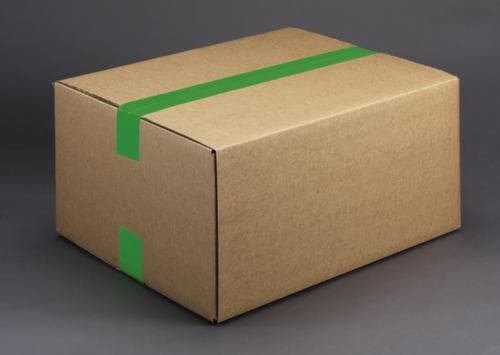 Farbiges PVC-Packband, Länge x Breite 66 m x 50 mm