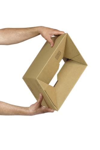 Blitzboden-Aufrichtekarton Varia Standard für leichte Produkte