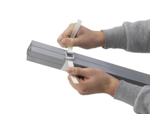 Umreifungsset mit Textilband, Bandbreite 13 mm