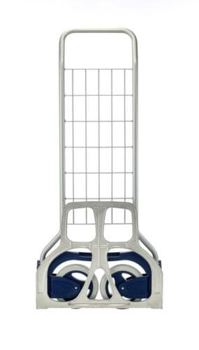 RuXXac Klappbare Alu-Paketkarre, Traglast 125 kg, Polymer-Bereifung