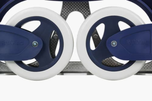 RuXXac Klappbare Alu-Paketkarre, Traglast 125 kg, Polymer-Bereifung