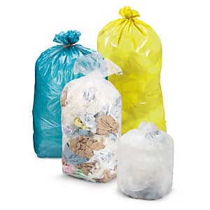 Reißfester Müllsack aus LDPE