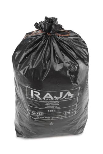 Müllsack für schwere Abfälle, 110 l, schwarz