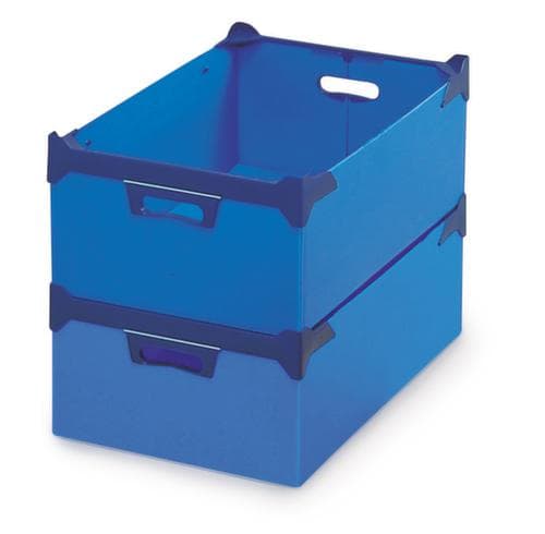 Stapelbox, blau, Inhalt 36 l