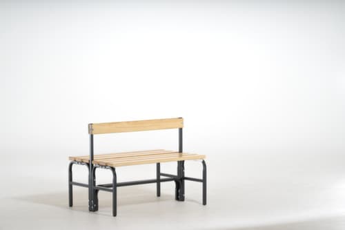 Sypro Umkleidebank mit Holzleisten