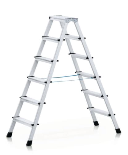 ZARGES Standard-Stufenleiter ein- oder beidseitig begehbar