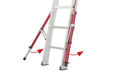 Hymer Dreiteilige Seilzugleiter
