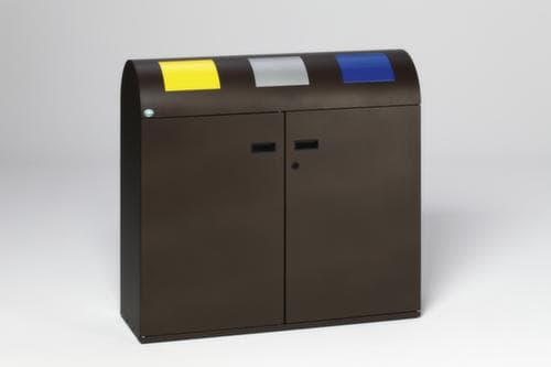 VAR Wertstoffsammelstation WS 100 R mit 3x80 l