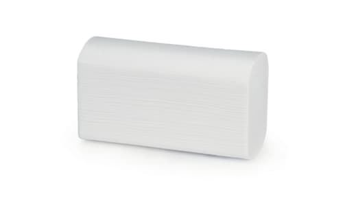 Papierhandtücher Eco aus Tissue mit Zickzack-Falzung, Zellstoff