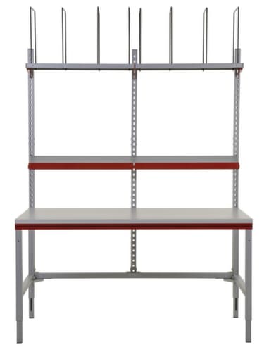 Rocholz Komplett-Packtisch System Flex, Breite x Tiefe 1600 x 800 mm