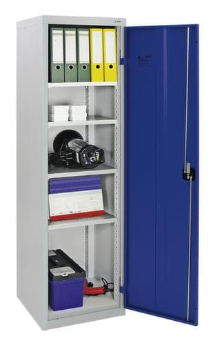 stumpf Flügeltürenschrank mit verzinkten Fachböden, Breite 500 mm