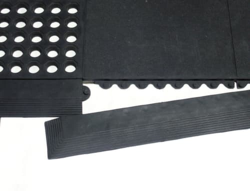 Miltex Randleiste für Bodenschutzmatte, schwarz