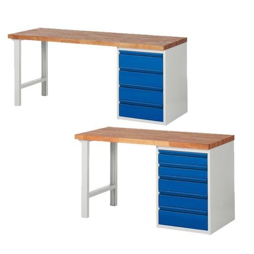RAU Werkbank Basic mit Unterbauten