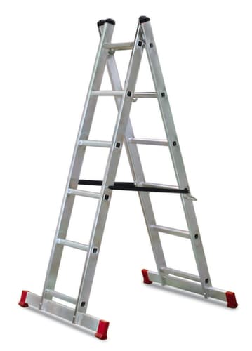 Leitergerüst, 2 x 6 profilierte Sprossen
