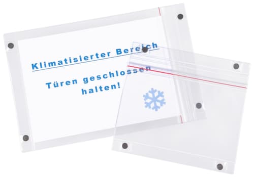 EICHNER Sichttasche mit Druckverschlussband