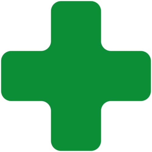 EICHNER Klebesymbol, Plus, grün